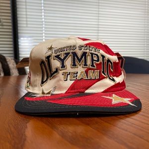 NWT Vintage Starter USA Olympic Snapback Hat